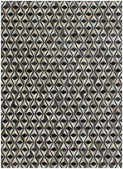 Cowhide - CH-18 Black-Multi